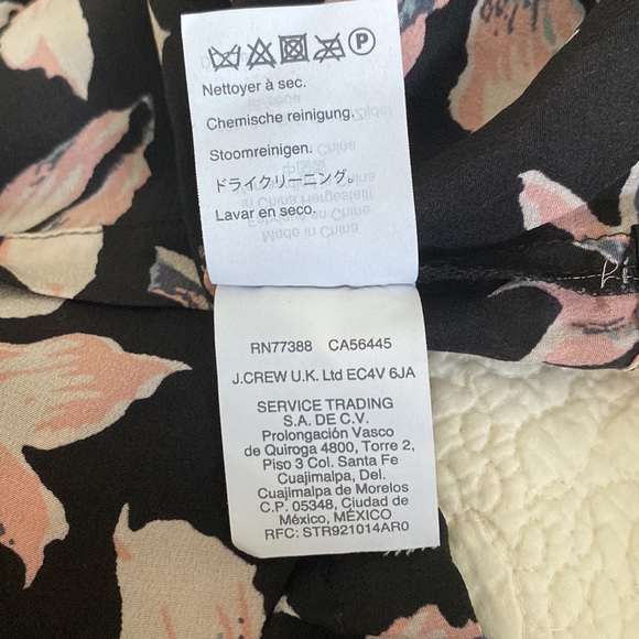 MADEWELL Silk Button-Back Tie Tee in Winter Orchid - Picture 8 of 11